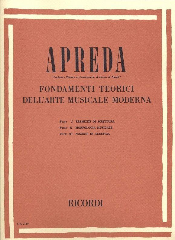 Fondamenti Teorici Dell'Arte Musicale Moderna - opera